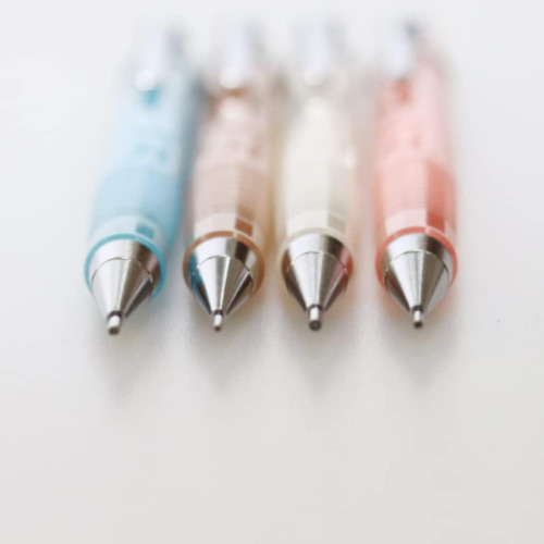 Lapiseira P200 0.7mm Pentel Sharp Clena - Kit Com 4 Cores