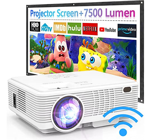 Mini Proyector Con Wifi Y Bluetooth De 9500 Lux