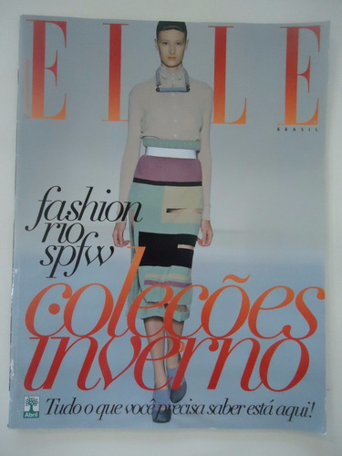Suplemento De Elle #273 Ano 2011 Coleções Inverno Fashiom