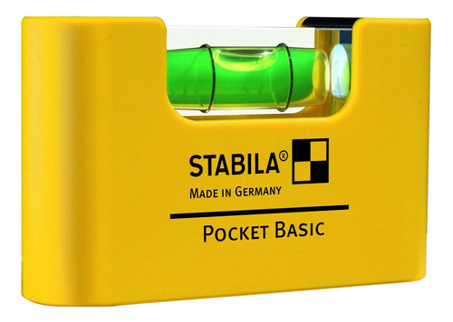 Stabila 17773 Pocket Basic, Amarillo/negro