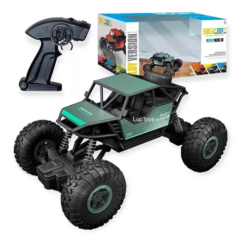 Carrinho Infantil Grande Controle Remoto Recarregavel 4x4