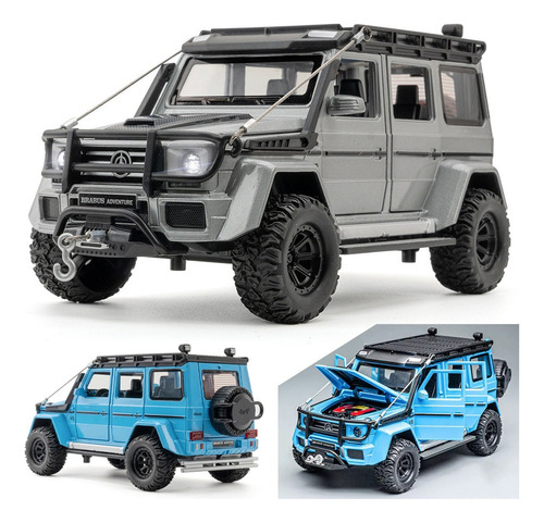 Minicars Benz Brabus G550 Adventure, Colección De Metal, Reg