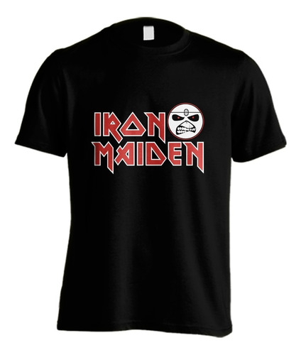 Remera Iron Maiden #03 Rock Artesanal Planta Nuclear