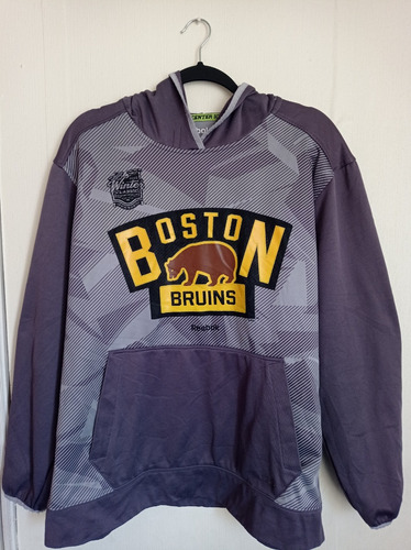 Boston Bruins Nhl Hoodie Hombre Talla M Reebok