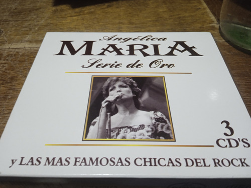 Cd Angélica María Y Las Más Famosas Chicas Del Rock Cd Tripl