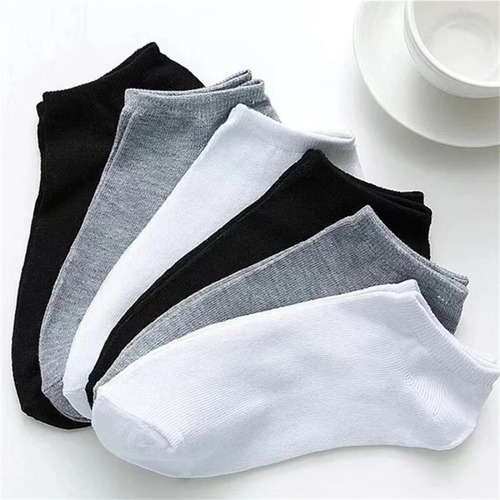 10 Pares De Calcetines Cortos Poco Profundos Y Transpirables