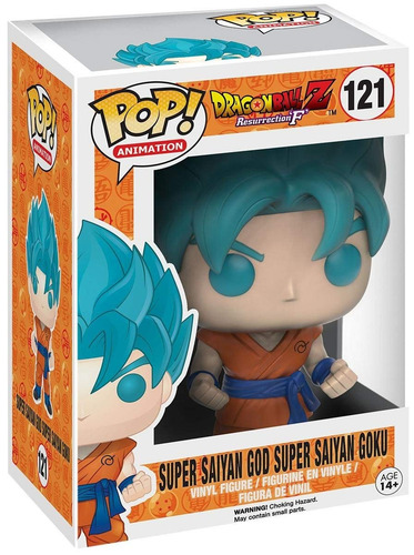 Funko Pop Dragonball Z Resurrección F Super Saiyan Dios Supe