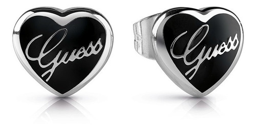 Imagen 2 de 5 de Aretes Para Mujer Guess Never Without Color Plata Ube28063