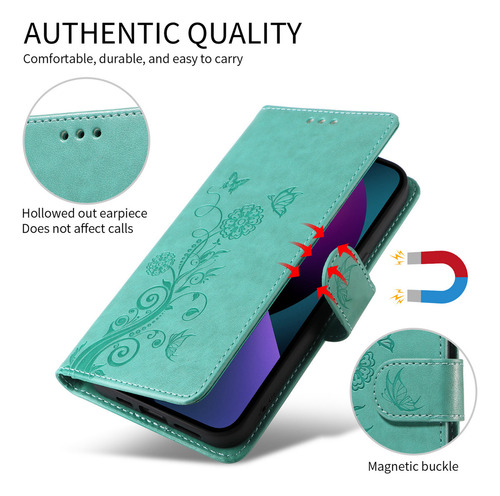 Funda De Piel Tipo Cartera Para Teléfono Vivo Y28 Y28s