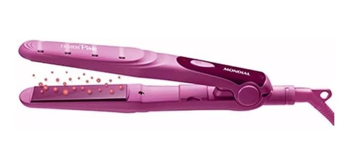 Imagen 2 de 2 de Planchita De Pelo Mondial P-16 Fashion Pink Tourmaline Ion