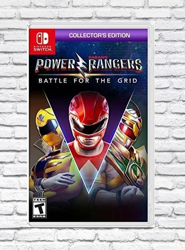 Power Rangers Battle For The Grid Switch Nuevo Fisico