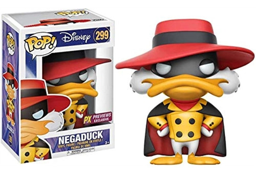 Figura De Accion Pato Darkwing Funko Pop! Disney Negaduck