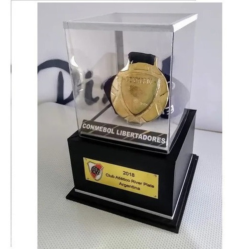 Medalla River Campeon Copa Libertadores 2018 C/ Exhibidor