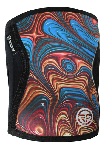 Rodilleras De Neopreno Psy Fungi Runfit 7mm Color Agua Talla Xl
