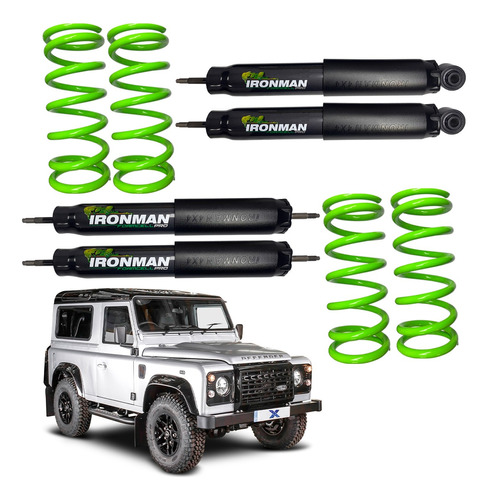 Kit Suspensão Ironman Foam Cell Defender 90 2007 A 2016