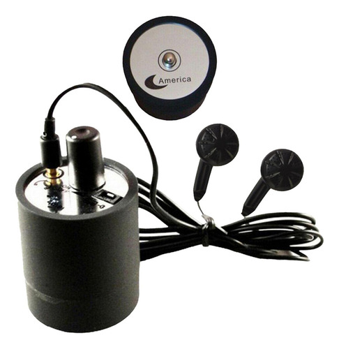 A Través De La Pared Micrófono Audio Oído Escuchar Prueba