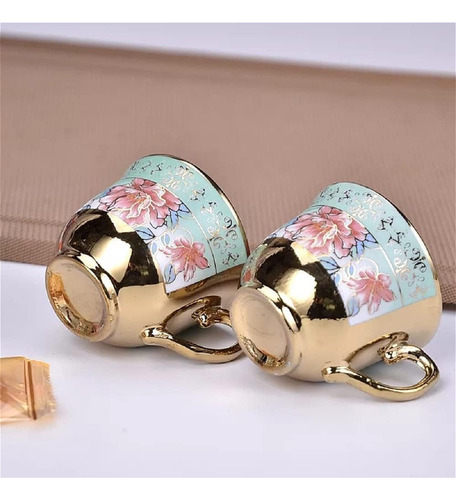 Set De Tetera Y Taza De Té De Cerámica