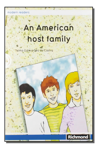 An American Host Family, de Eduardo Castro. Editora MODERNA (PARADIDATICOS), capa mole em português