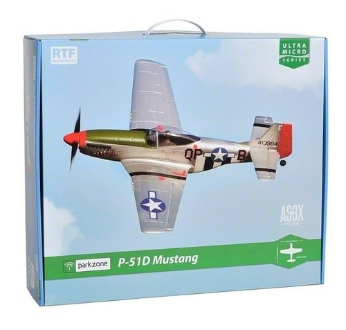 Parkzone Ultra-micro P-51d Mustang Rtf W/as3x