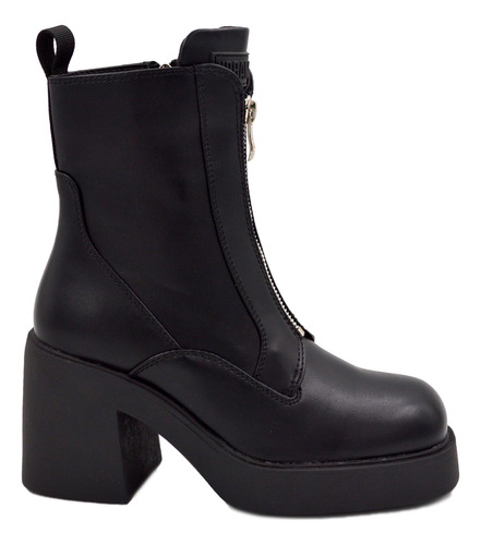 Bota Mujer Urban Cow Armony Cierre Ecocuero Plataforma Moda