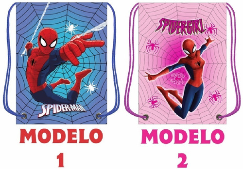 80 Morralitos Dulceros Bolos Spiderman Niño Y Niña + Regalo | Envío gratis