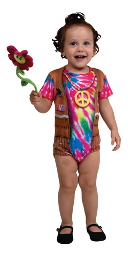 Disfraz hippie bebe sale