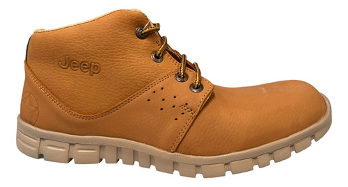 Bota Jeep Hombre Casual De Piel Nobuck 10824