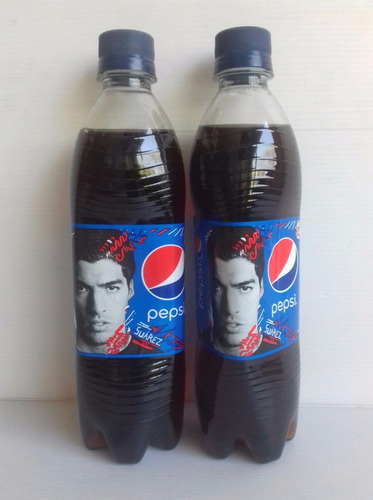 Botella Llena Pepsi Luis Suarez Mundial Brasil 2014 Futbol