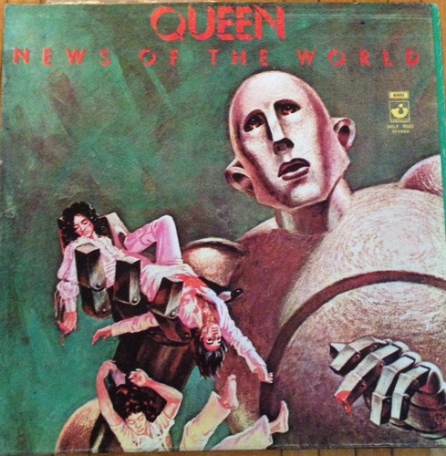 3 De 4.701   Queen Lp News Of The World Shlp-9532 Año 1978