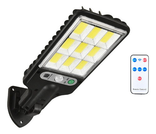 Lámpara De Pared Solar Led Para Patio Al Aire Libre Con 3 Mo