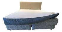 Comprar Pillow Top Para Unir Colchones Desmontable 190x150 Color Blanco Diseño de la tela Diseño Tamaño del colchón 2 1\u002F2 plazas