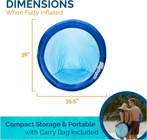 Swimways Spring Float Float Poolangadora De Piscina Papasan