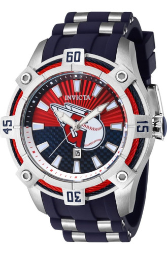 Reloj Invicta Mlb Cleveland Guardians De Cuarzo Para Hombre