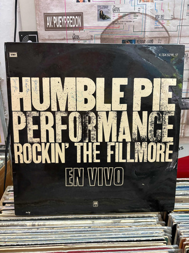 Humble Pie Perfomance Rockin Fillmore 2 Lp Impecables