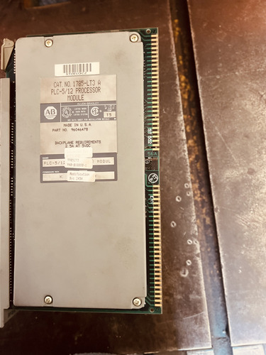 Módulo Cpu Processador Plc -5/12 1785lt3 A Allen Bradley (Usado)