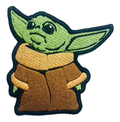 Parche Bordado Baby Yoda, Mandalorian