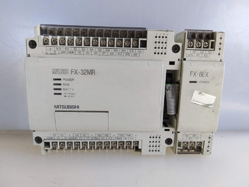 Plc Melsec Fx-32mr, Fx-8ex Mitsubishi (Usado)