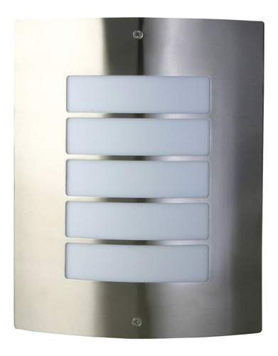 Lampara Led Pared Exterior Arbotante Acero Inoxidable Calux