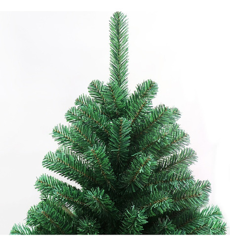 Árbol De Navidad Artificial Verde 180cm Con Base
