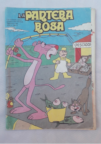 Historieta Comic * Pantera Rosa Para Pintar / Pelotin * N° 1