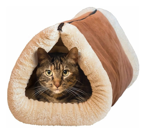 Cama Tunel Termica Polar Para Gato / Onlineclub