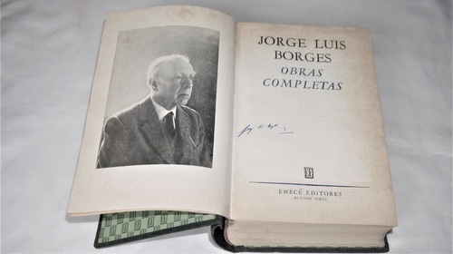 Borges. Obras Completas | 3a Ed. Offset Firmado Por Borges