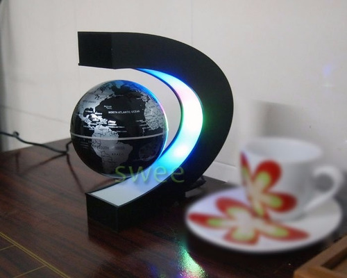Autentico Globo Terráqueo Que Gira En El Espacio.....!!!!