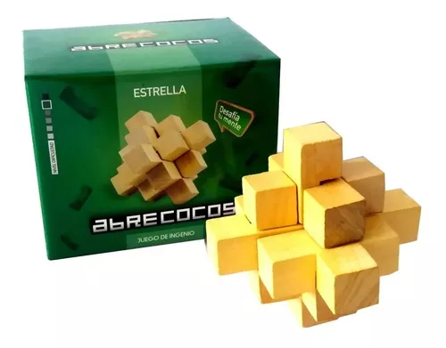 metal alegría Telemacos Juego De Ingenio De Madera Estrella - Abrecocos | MercadoLibre