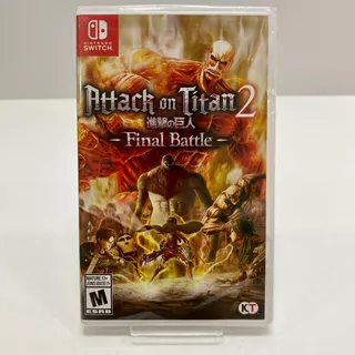 Attack On Titan 2 Final Battle Nintendo Switch Novo Lacrado