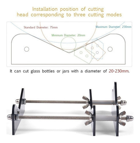 A Professional Glass Bottle Cutter Cutting Tool