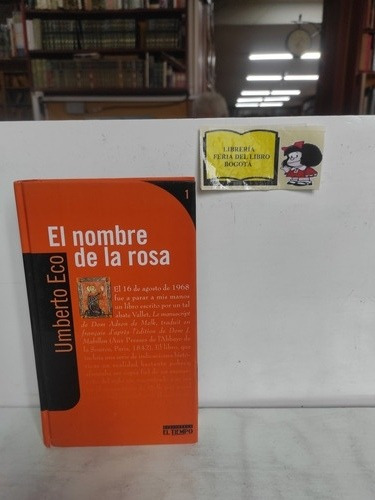 El Nombre De La Rosa - Umberto Eco - Literatura Italiana