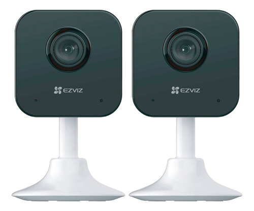 Combo X2 Mini Camara De Seguridad Wifi Full Hd Ezviz H1c