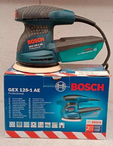 Lijadora Excéntrica De 5 Bosch Gex 125-1 Ae