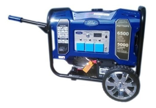 Grupo Electrógeno, Generador Ford 6500 W C/ Display Digital